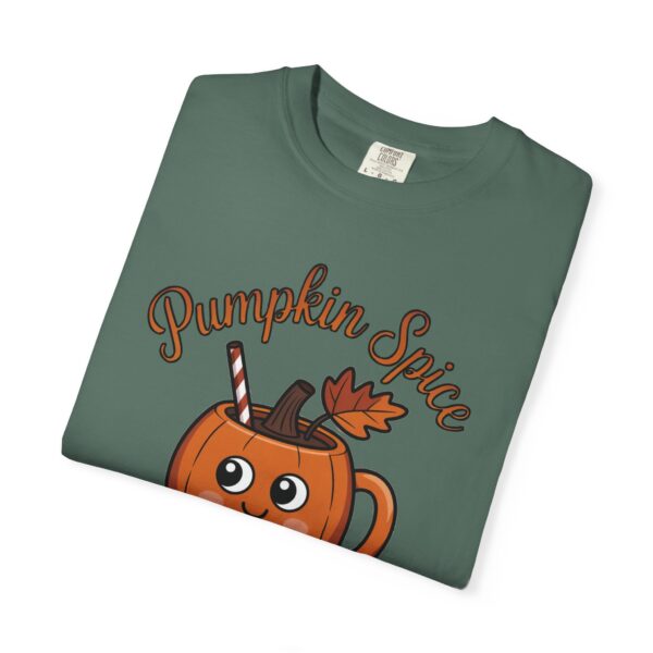 Model of Pumpkin Spice & Jesus Christ Fall Christian T-Shirt 36
