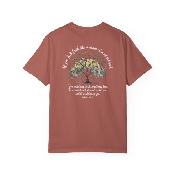 Model of Faith Like a Grain of Mustard Seed Christian T-Shirt - Luke 17:6 64
