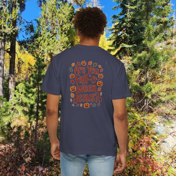 Model of Are you Fall-O-Ween Jesus Christian T-Shirt 50