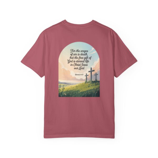 Model of Free Gift of God is Eternal Life Christian T-Shirt - Romans 6:23 76
