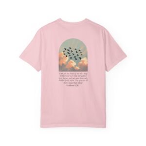 Look at the Birds of the Air Christian T-Shirt - Matthew 6:26 94 Look at the Birds of the Air Christian T-Shirt - Matthew 6:26 - Image 27