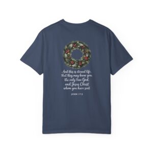 They May Know You Christian T-Shirt - John 17:3 - Image 24