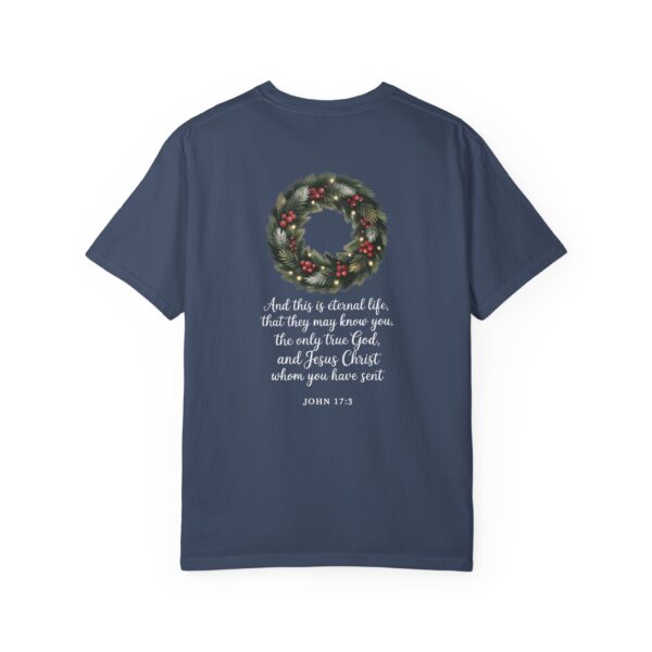 Model of They May Know You Christian T-Shirt - John 17:3 46