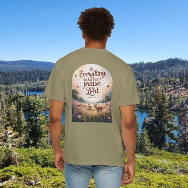 Model of Let Everything Praise the Lord Christian T-Shirt - Psalm 150:60 14