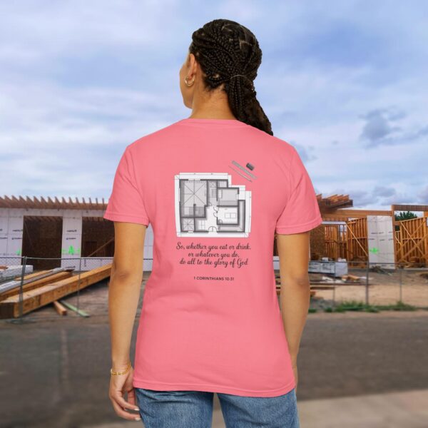 Model of Christian Architecture T-Shirt 1 Corinthians 10:31 - Do All to the Glory of God 62