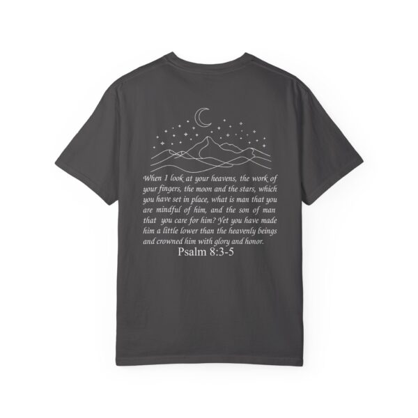 Model of Crowned with Glory and Honor Christian T-Shirt, Psalm 8:3-5 64