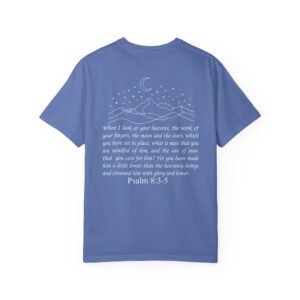 Crowned with Glory and Honor Christian T-Shirt, Psalm 8:3-5 - Image 24