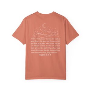 Crowned with Glory and Honor Christian T-Shirt, Psalm 8:3-5 - Image 9