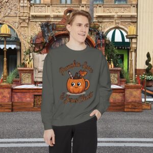 Pumpkin Spice and Jesus Christ Fall Christian Sweatshirt - Image 11