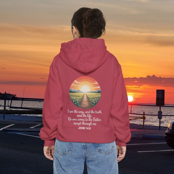 Model of The Way The Truth The Life Christian Hoodie 23