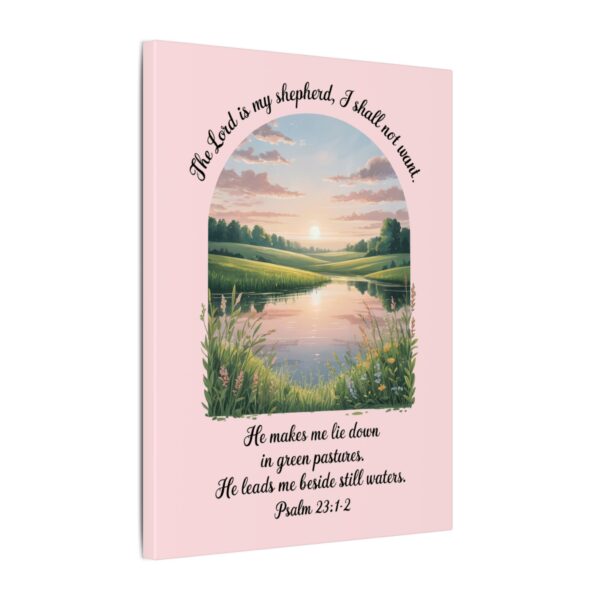 Model of The Lord is My Shepherd Christian Canvas Wall Art - Psalm 23 2