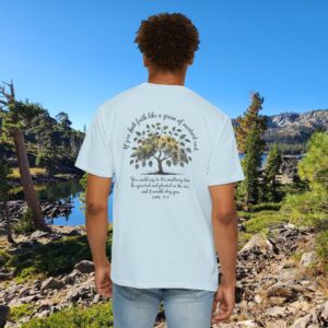 Faith Like a Grain of Mustard Seed Christian T-Shirt - Luke 17:6 - Image 17