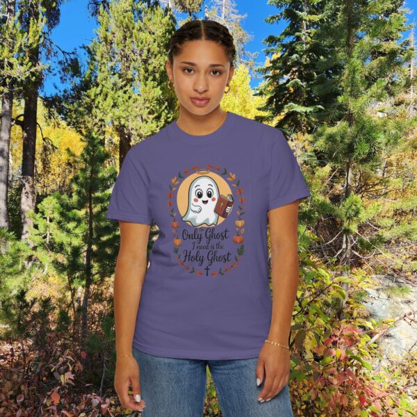 Model of Christian Holy Ghost Halloween T-Shirt 58