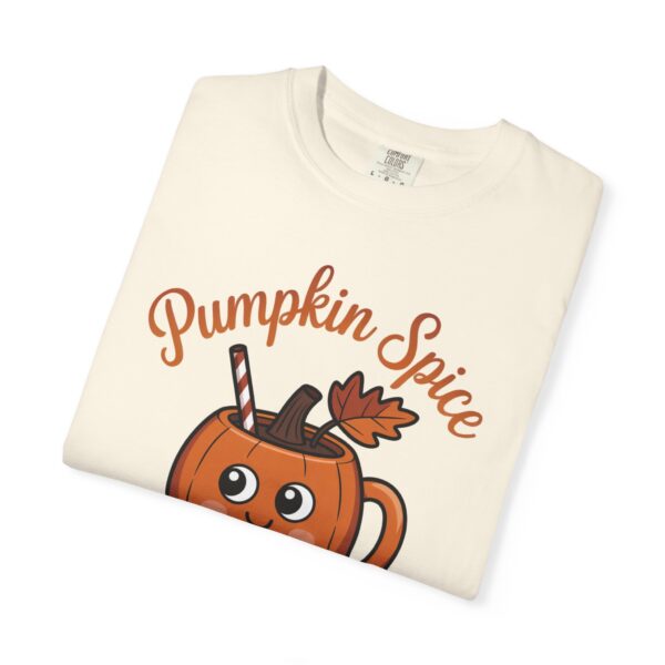 Model of Pumpkin Spice & Jesus Christ Fall Christian T-Shirt 4