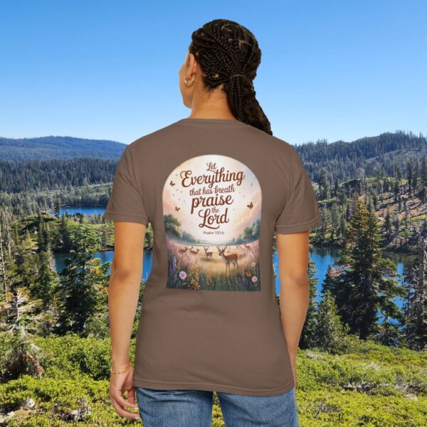 Model of Let Everything Praise the Lord Christian T-Shirt - Psalm 150:60 18