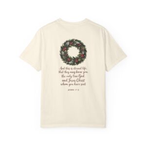 They May Know You Christian T-Shirt - John 17:3 - Image 9