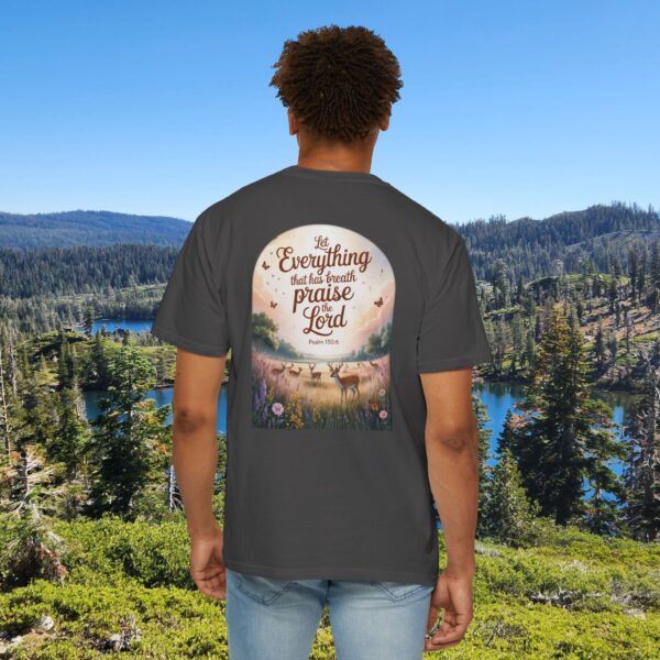 Model of Let Everything Praise the Lord Christian T-Shirt - Psalm 150:60 50