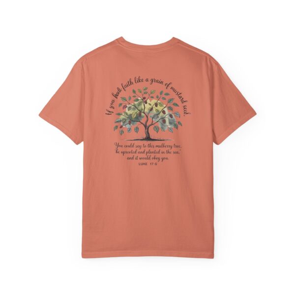 Model of Faith Like a Grain of Mustard Seed Christian T-Shirt - Luke 17:6 10