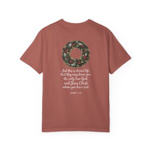 They May Know You Christian T-Shirt - John 17:3 - Image 33