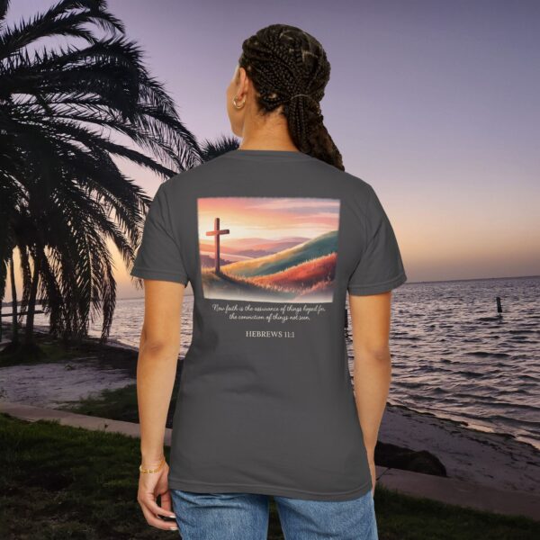 Model of Faith is the Conviction of Things Not Seen Christian T-Shirt - Hebrews 11:1 42