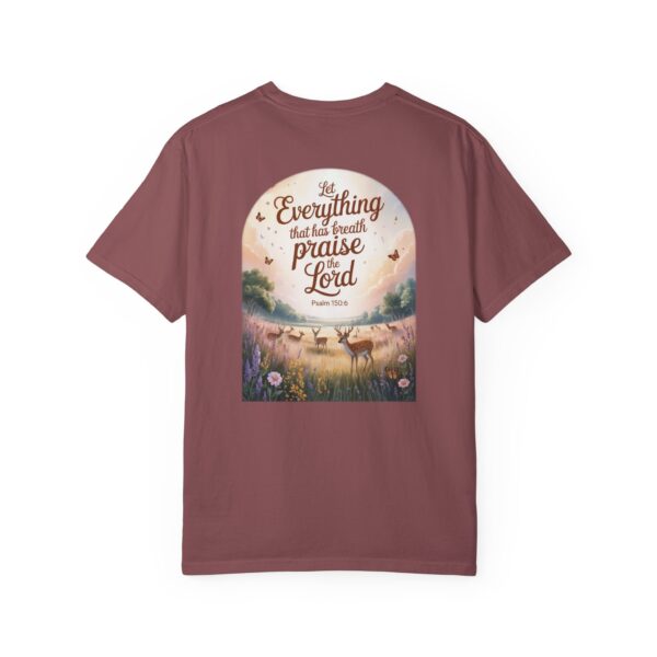 Model of Let Everything Praise the Lord Christian T-Shirt - Psalm 150:60 4