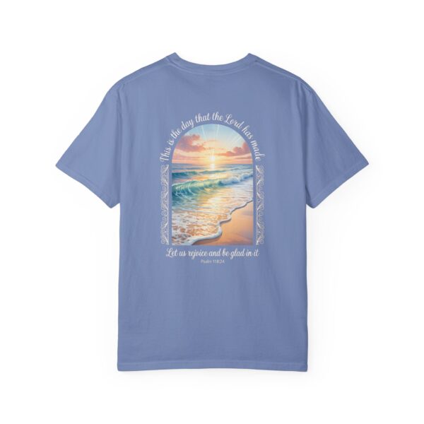 Model of The Day the Lord Has Made Christian T-Shirt - Psalm 118:24 30