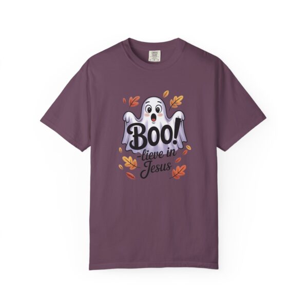 Model of Boo-lieve in Jesus Adorable Ghost Christian T-Shirt 86