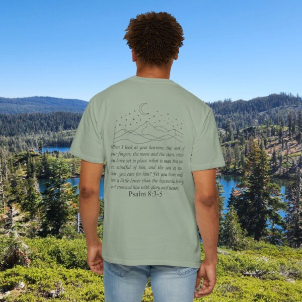 Model of Crowned with Glory and Honor Christian T-Shirt, Psalm 8:3-5 30
