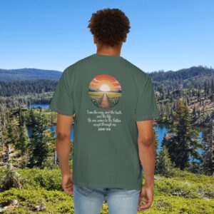 Inspired by the Words of Jesus John 14:6 Christian T-Shirt - Image 16