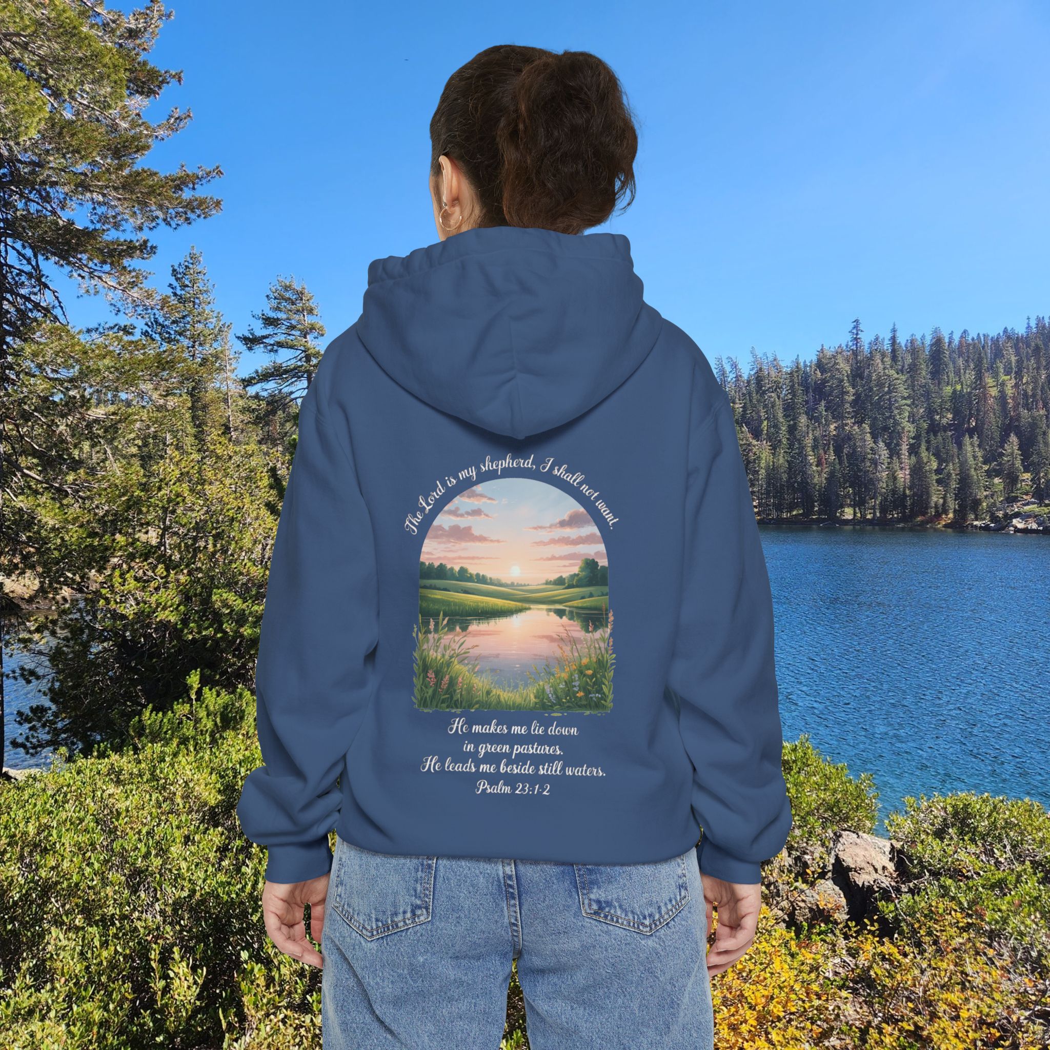 The Lord is My Shepherd Christian Hoodie