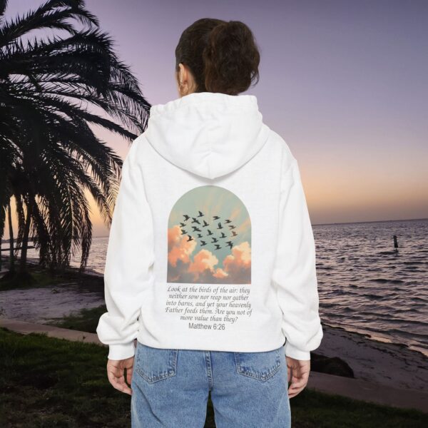 Model of Are You Not of More Value? Christian Hoodie 5