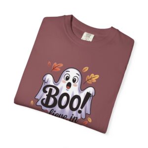 Boo-lieve in Jesus Adorable Ghost Christian T-Shirt - Image 11