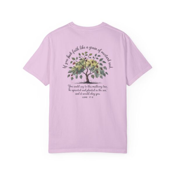 Model of Faith Like a Grain of Mustard Seed Christian T-Shirt - Luke 17:6 52