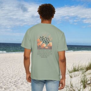 Look at the Birds of the Air Christian T-Shirt - Matthew 6:26 80 Look at the Birds of the Air Christian T-Shirt - Matthew 6:26 - Image 13