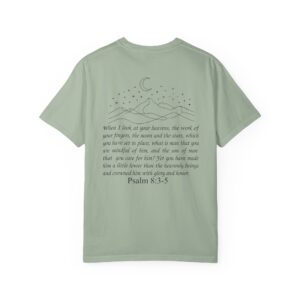 Crowned with Glory and Honor Christian T-Shirt, Psalm 8:3-5 - Image 18