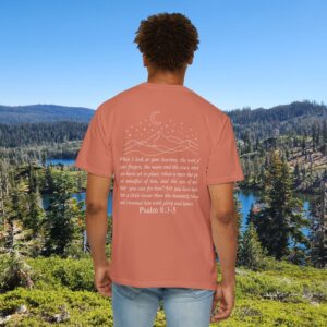 Crowned with Glory and Honor Christian T-Shirt, Psalm 8:3-5 - Image 7