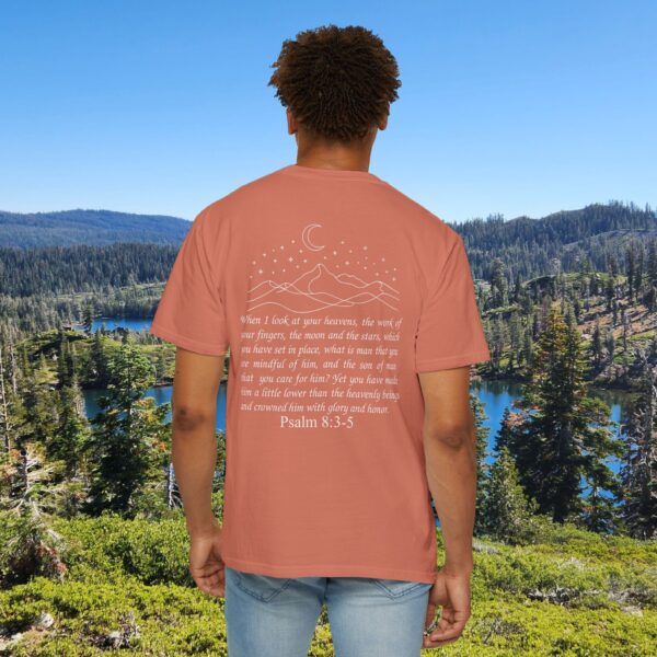 Model of Crowned with Glory and Honor Christian T-Shirt, Psalm 8:3-5 12