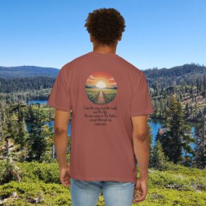 Inspired by the Words of Jesus John 14:6 Christian T-Shirt - Image 37