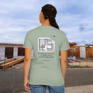 Christian Architecture T-Shirt 1 Corinthians 10:31 - Do All to the Glory of God - Image 14