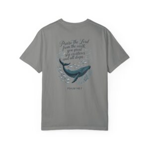 Praise the Lord from the Earth Christian T-Shirt - Psalm 148:7 - Image 27