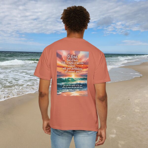 Model of You Still the Waves Christian T-Shirt - Psalm 89:8-9 2