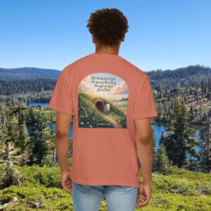 Thanks Be to God Christian T-Shirt - 1 Corinthians 15:57 - Image 5