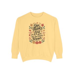 Give Thanks to the Lord Christian Sweatshirt - Image 13