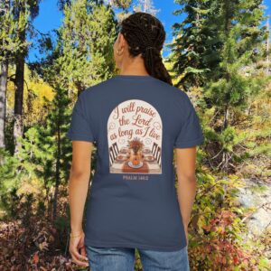 I Will Praise the Lord as Long as I Live Christian T-Shirt - Psalm 146:2 Thanksgiving Tee - Image 20