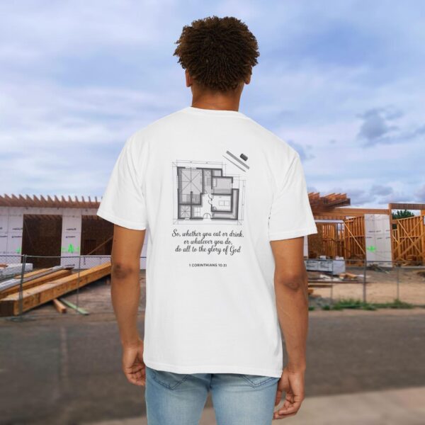 Model of Christian Architecture T-Shirt 1 Corinthians 10:31 - Do All to the Glory of God 6