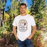 Model of Christian Holy Ghost Halloween T-Shirt 29