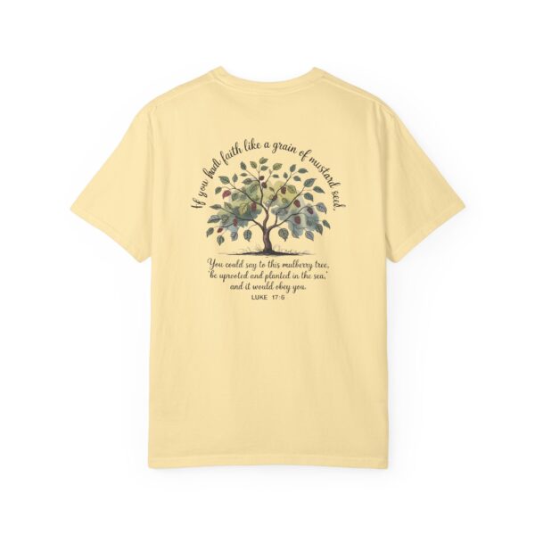 Model of Faith Like a Grain of Mustard Seed Christian T-Shirt - Luke 17:6 22