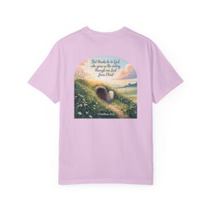 Thanks Be to God Christian T-Shirt - 1 Corinthians 15:57 - Image 30