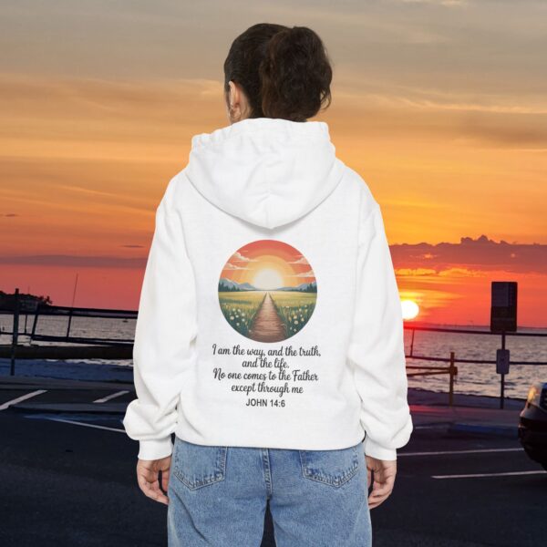 Model of The Way The Truth The Life Christian Hoodie 3
