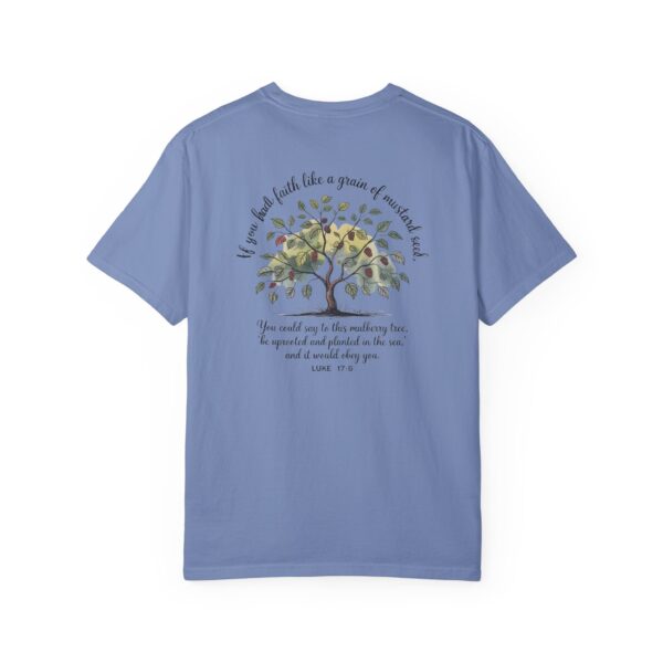 Model of Faith Like a Grain of Mustard Seed Christian T-Shirt - Luke 17:6 40